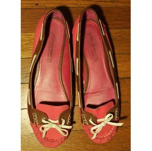 pink Prima Donna Vera Pelle flats
